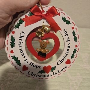 Giftco Christmas Vintage Wooden Ornament